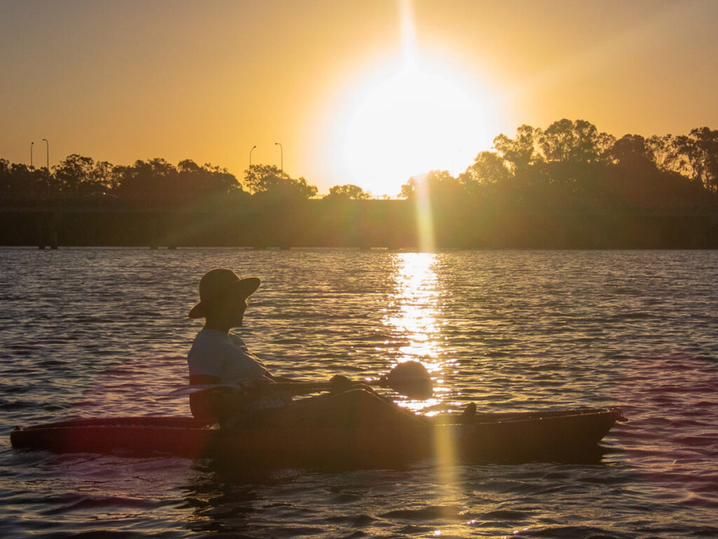 townsville hike and explore ross river paddle